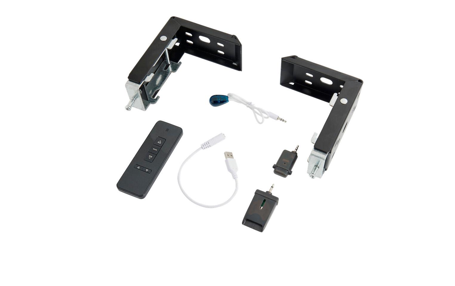 1668267_6 - Mediatech Celexon, Motor Leinwand UST Tension 110 schwarz, CLR UST Tuch