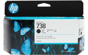 HP Inc. HP Tinte Nr. 738 - Black (498N4A) DesignJet T850, T950, 130ml kaufen | Mediatech.ch