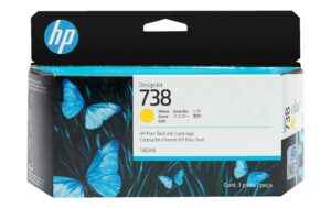 HP Inc. HP Tinte Nr. 738 - Yellow (498N7A) DesignJet T850, T950, 130ml kaufen | Mediatech.ch