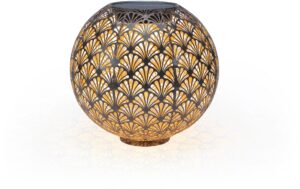 STT Solar Antic Ball Santana 30 1LED ww, D30cm, anthracite