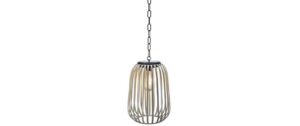 STT Solar Industrial Lamp brown 1LEDww, D22 x H31.5cm, brown