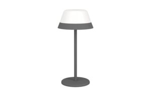 EGLO LED Tischleuchte MEGGIANO grau LED 1x1, 5W RGB+WW Touchdimmer