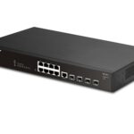 Draytek VigorSwitch Q2121x: 12 Port 8x2.5GE, 4x SFP+, lüfterlos