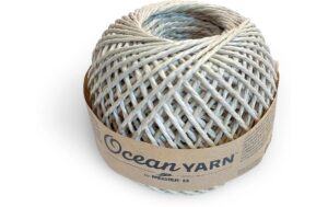 OceanYarn Handpackschnur rPP 2mm/100m beige Aus upcyceltem Meeresplastik