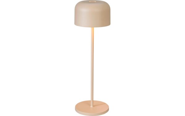 Konstsmide USB-Tischleuchte Lille Sand LED ww 2200/2700K, Akku, Dimmbar / IP54