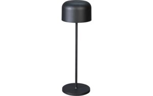Konstsmide USB-Tischleuchte Lille Schwarz LED ww 2200/2700K, Akku, Dimmbar / IP54