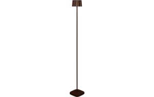 Konstsmide USB-Stehleuchte Nice Rostfarben LED ww 2700/3000K, Akku, Dimmbar / IP54