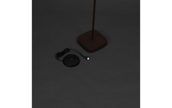 Konstsmide USB-Stehleuchte Nice Rostfarben LED ww 2700/3000K, Akku, Dimmbar / IP54