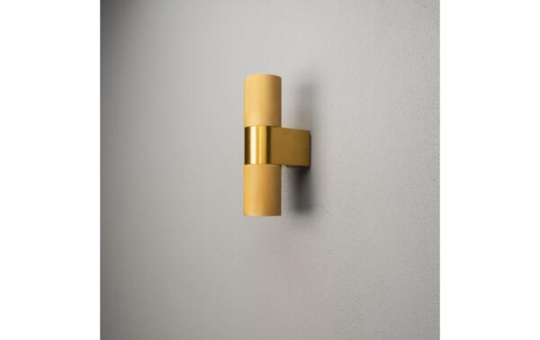 1672499_2 - Mediatech Konstsmide Aussenwandleuchte Temi Gold exkl. 2x GU10 max. 7W, IP54