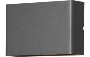 Konstsmide Aussenwandleuchte Chieri Anthraz inkl. LED 8x 1W 800lm 3000K, IP54