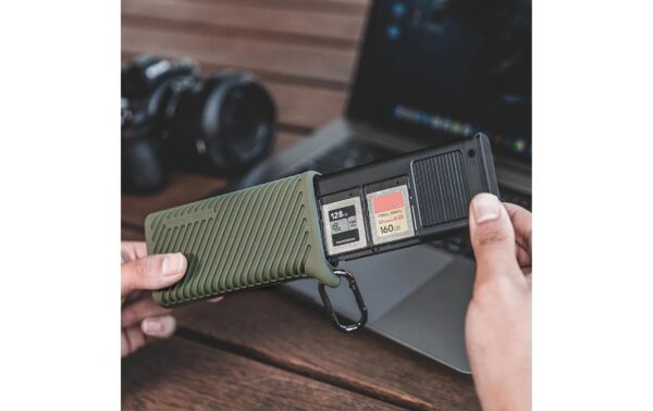 PGYTECH High-speed Card Reader Case CreateMate TYP A / SD / GREEN