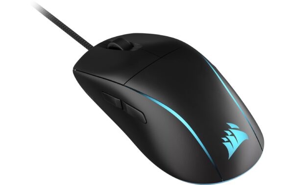 Corsair M75 Lightweight Black Gaming Maus wired, 26000 dpi, 74g