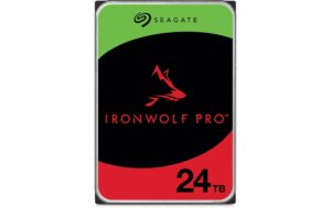 Seagate IronWolf Pro 3.5 24TB 3.5'', SATA 6GB/s, 7200rpm, 512MB Cache
