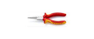 Knipex Langbeckzange 160 mm isoliert / VDE-geprüft, runde Backen