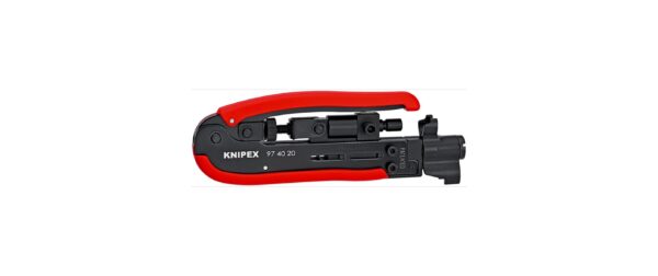 Knipex Kompressionswerkzeug 175 mm für F, BNC und RCA-Stecker kaufen Schweiz | Mediatech.ch