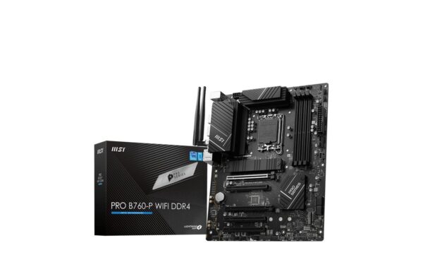 1673913 - Mediatech MSI PRO B760-P WIFI DDR4, LGA1700, ATX Intel B760, 4x DDR4, PCI-E 4.0, HDMI, DP kaufen Schweiz | Mediatech.ch