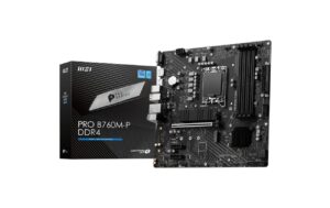 1673917 - Mediatech MSI PRO B760M-P DDR4, LGA1700, mATX Intel B760, 4x DDR4, PCI-E 4.0, HDMI,DP,VGA