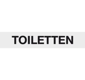 Schild Toiletten Bätschmann