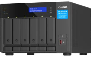 QNAP NAS TVS-h674-i3-16G, 6-bay Intel Core i3-12100 4 cores 3.3GHz, 16GB