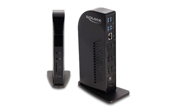 Delock USB-C Triple Display Dockingstation DL 4K / USB Hub / LAN / SD / Audio/ 96W kaufen Schweiz | Mediatech.ch