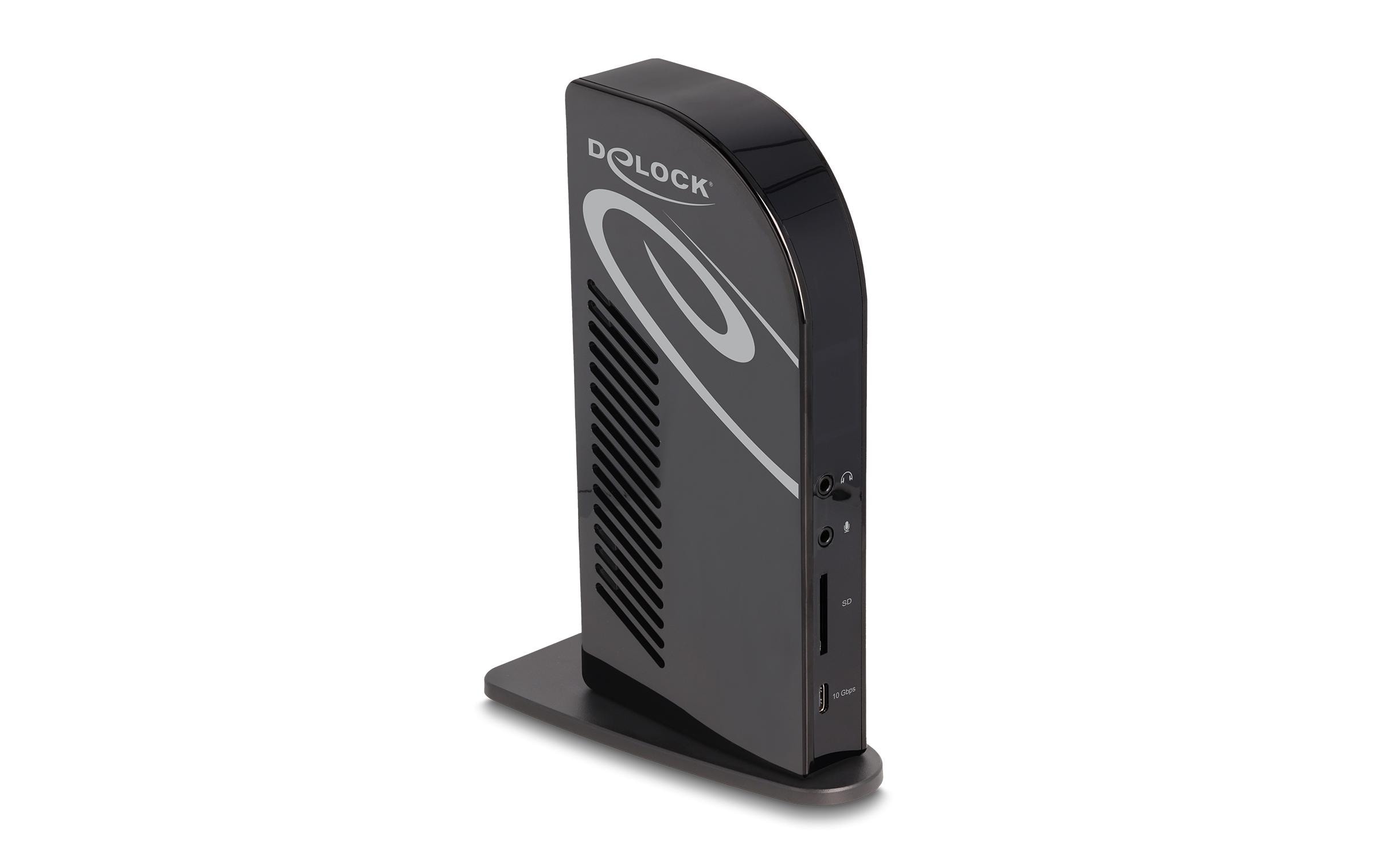 1676946_4 - Mediatech Delock USB-C Triple Display Dockingstation DL 4K / USB Hub / LAN / SD / Audio/ 96W