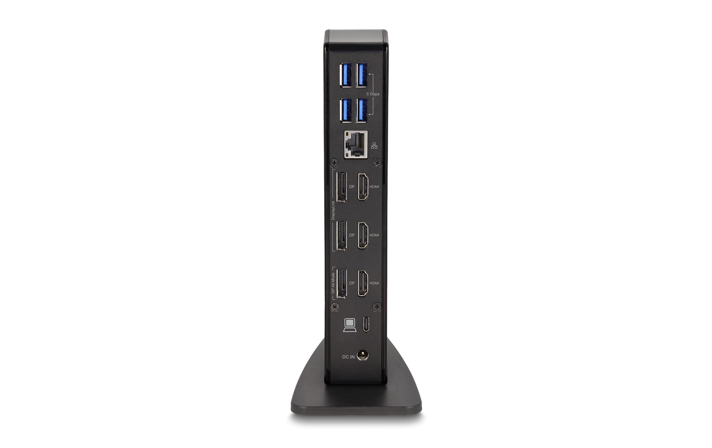 1676946_5 - Mediatech Delock USB-C Triple Display Dockingstation DL 4K / USB Hub / LAN / SD / Audio/ 96W