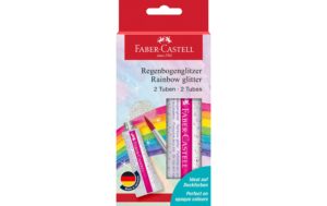 Faber Castell Glitzer Regenbogen 2 Täubchen à 12 ml