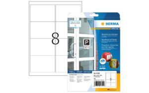 Herma Etiketten wetterfest, weiss 160 Etiketten, A4, 20 Blatt, 99.1x67.7mm