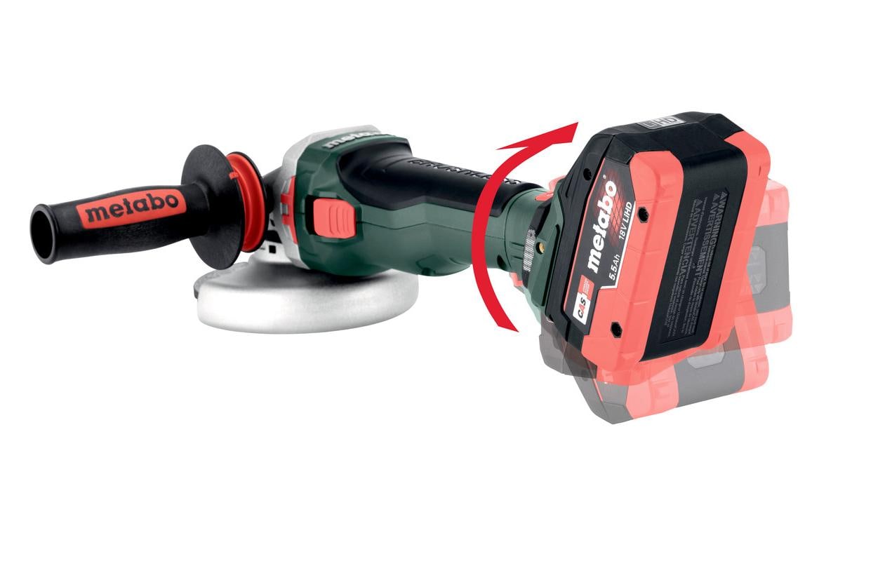 1678481_2 - Mediatech MetaboWVB 18 LTX BL 15-125 Quick Akku-Winkelschleifer (Karkasse) mB