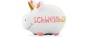 Sparschwein Schweinhorn 12.5x9x9cm