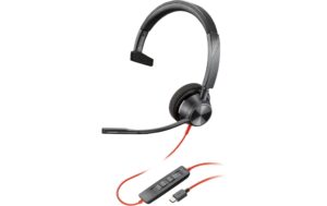 1680494 - Mediatech Poly Blackwire 3310 Mono,MS,USB-C/A