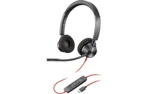 1680496 - Mediatech Poly Blackwire 3320 Stereo,UC,USB-C/A