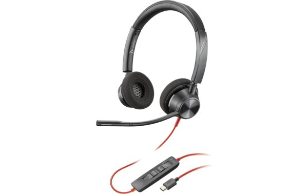 Poly Blackwire 3320 Stereo,MS,USB-C/A 