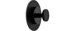 silwy Magnet-HakenSPOT inkl. Metall-Pad SUPERSTRONG, black