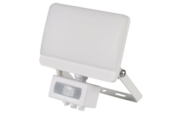 STEFFEN LED Strahler Worklight 15W 1800lm 4000K, weiss, 30cm Kabel PIR 140° IP54 kaufen Schweiz | Mediatech.ch