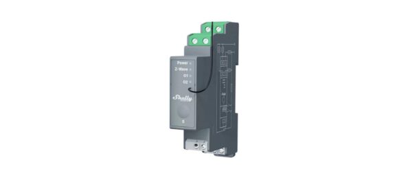 1681152 - Mediatech Shelly Qubino Wave PRO 2, Z-Wave 2-fach Schaltaktor kaufen Schweiz | Mediatech.ch