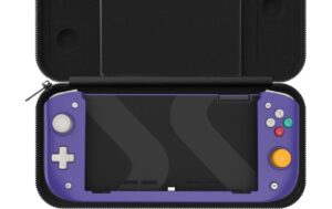 Nitro Deck for Switch & OLED Switch - Purpl Kein Stick-Drift mit Case