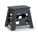 Zeller Present Klapphocker Anthrazit Kunststoff, 37x30x32 cm