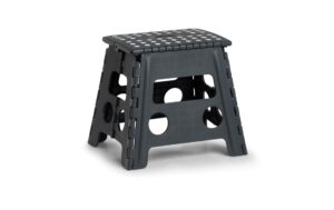 Zeller Present Klapphocker Anthrazit Kunststoff, 37x30x32 cm