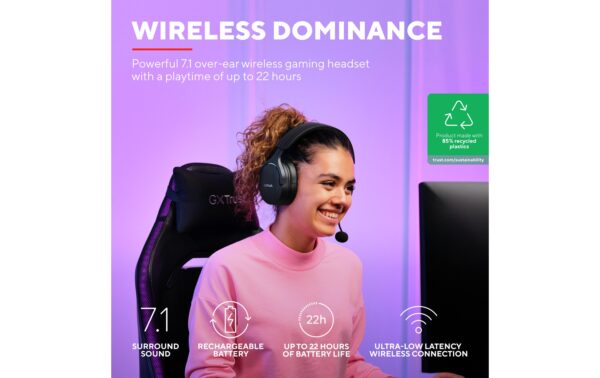 1681597_7 - Mediatech Trust GXT 491 FAYZO Gaming Headset schwarz