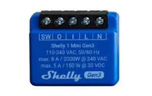 Shelly 1 Mini Gen3 WiFi-Switch WLAN Schaltaktor, 8 A, Bluetooth kaufen Schweiz | Mediatech.ch