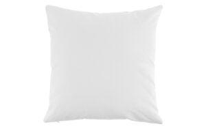 COCON Kissenhülle weiss 40x40cm, Baumwolle, Canvas 215g/m2, YKK RV