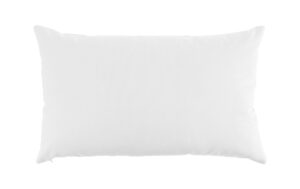 COCON Kissenhülle weiss 30x50cm, Baumwolle, Canvas 215g/m2, YKK RV