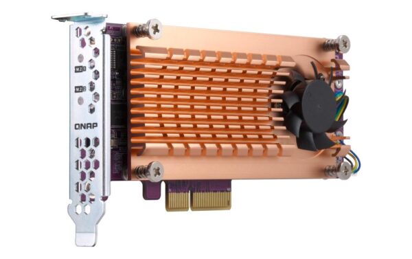 QNAP Erweiterungskarte Dual M.2 22110/2280 SATA (PCIe Gen2 x2)