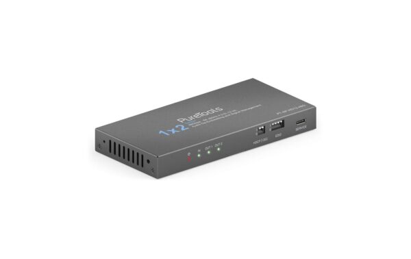 PureTools PT-SP-HD12-48G 1x2 HDMI 2.1 Splitter - 48Gbps - 8K kaufen Schweiz | Mediatech.ch
