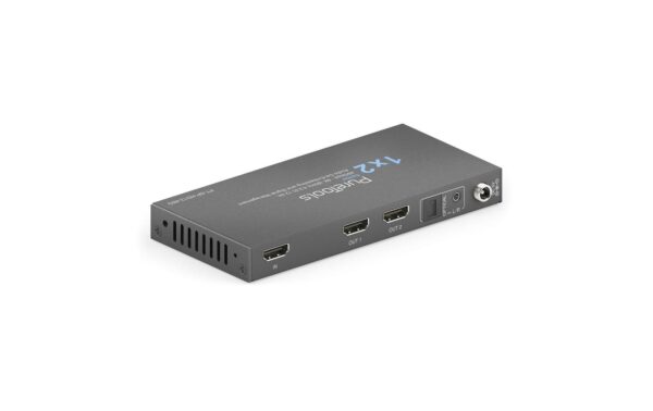 PureTools PT-SP-HD12-48G 1x2 HDMI 2.1 Splitter - 48Gbps - 8K