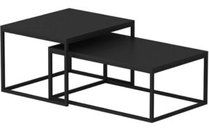 Woody Fashion Couchtisch Leka Span melaminbeschichtet, 2er Set