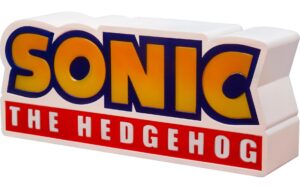 Fizz Creations Sonic Logo Light Strom über USB oder Batterie 3x AAA
