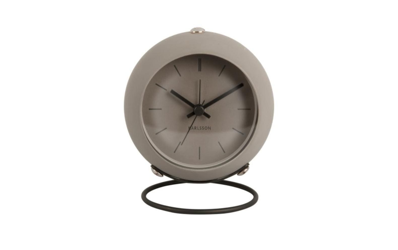 1683848 - Mediatech KARLSSON Wecker Nirvana Globe 9.5x10x6cm, Exkl. 1xAA Batterie, Grau kaufen Schweiz | Mediatech.ch