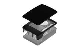1683968 - Mediatech Raspberry Pi 5 Gehäuse SC1160 zu Raspberry Pi 5, Farbe: Schwarz kaufen Schweiz | Mediatech.ch